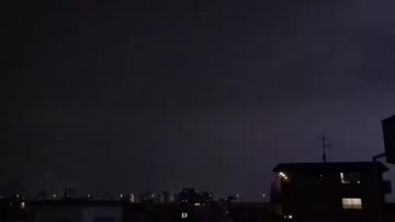 昨夜捉えた稲光 注目の空の写真 ウェザーニュース
