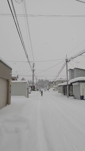 断続的に降る雪 注目の空の写真 ウェザーニュース