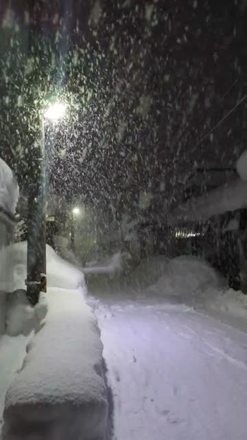 おはようございます☃️ 昨夜からの新雪は | 青森県弘前市 | チチマル